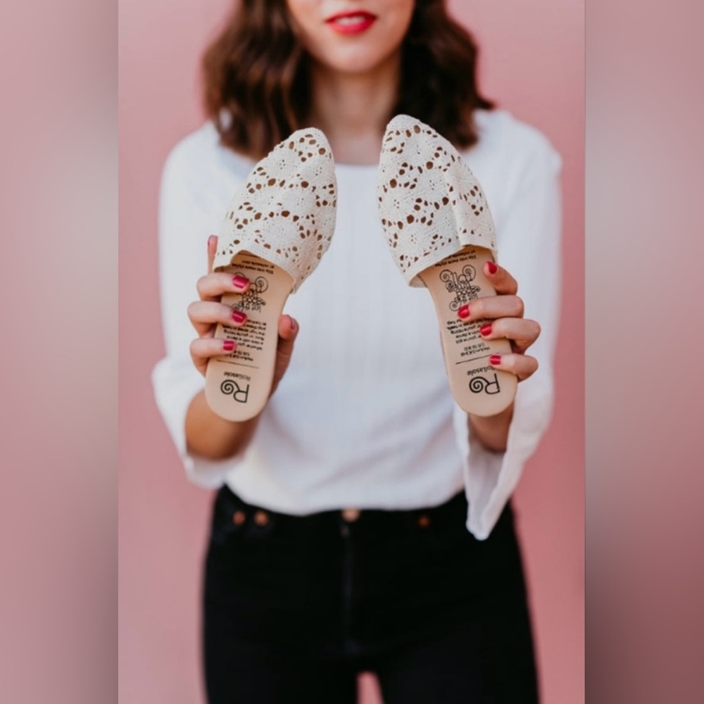 *BRAND NEW/NEVER WORN* Rollasole Bohemian Slide Shoes